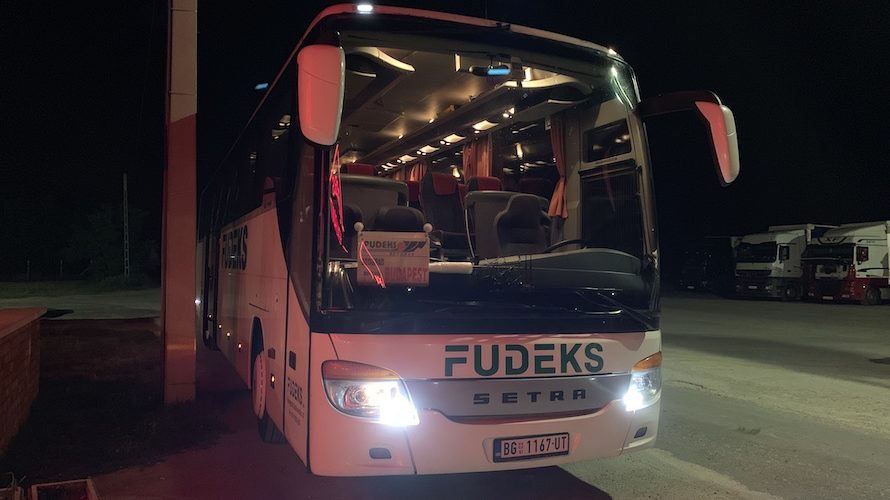 イスタンブール〜パリ一人旅 – ベオグラードからブダペスト 夜行バス移動