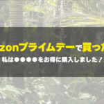 Amazonプライムデーで買ったもの【2022年版】